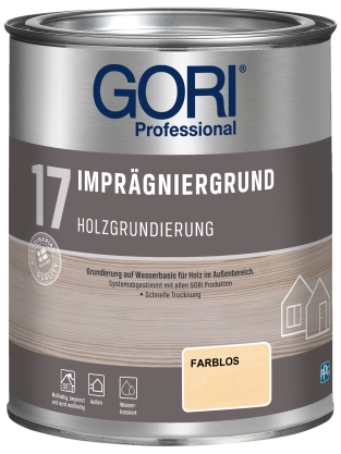 GORI 17 IMPRÄGNIERGRUND EXTRA<br/>430649   2,50 LTR.  (VE4) title=